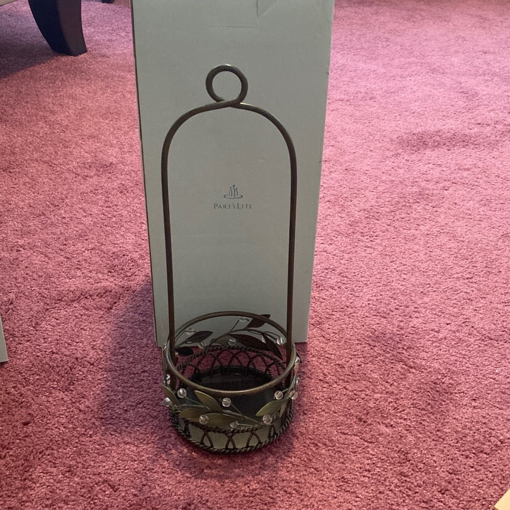 Partylite Garden Lites Hanging Candle Holder & Aroma Melts Warmer - Picture 2 of 5